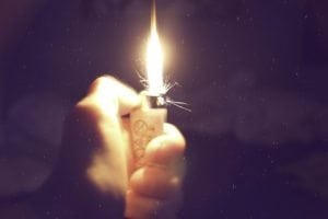 A lighter should be in every survival kit